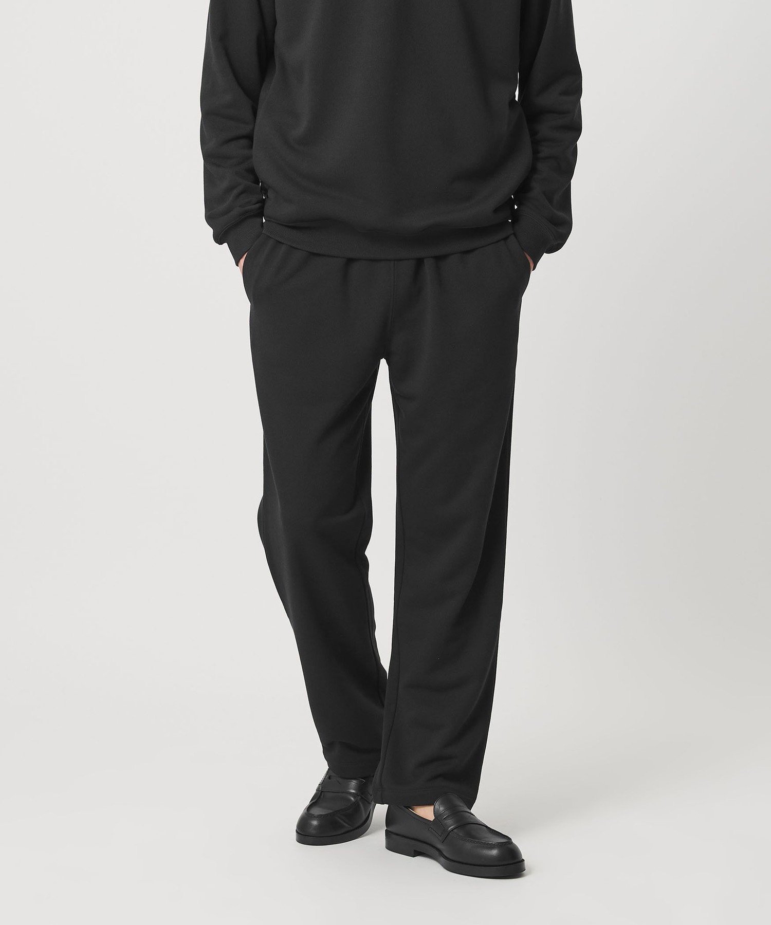 【WEB限定 WARDROBE SMART】エアロノット スウェットパンツ/セットアップ対応【吸水速乾・UVカット】 ビューティー＆ユース ユナイテッドアローズ パンツ その他のパンツ ブラック グレー