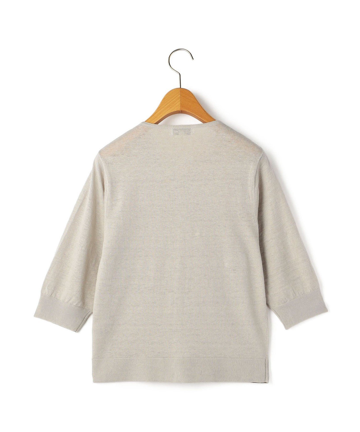 【SALE／44%OFF】SCAPA エンブロイダリーニットカーディガン スキャパ トップス ニット グレー ネイビー【送料無料】 stylife-15622708 Rakuten Fashion サンプル画像3