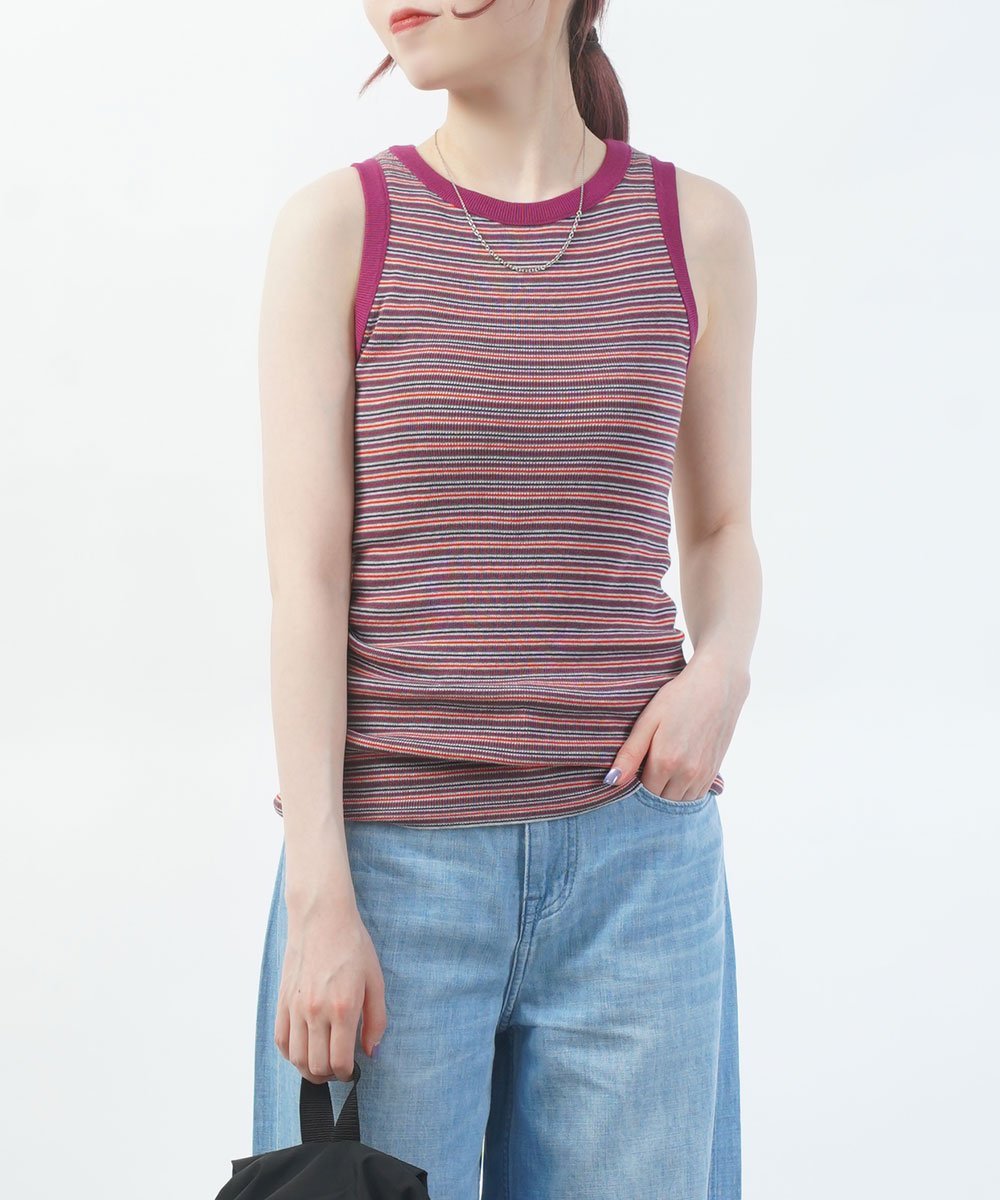 RYE TENDER ライテンダー PEBBLE TANK ぺブル ブルーコムブルー トップス ノースリーブ・タンクトップ グレー イエロー【送料無料】