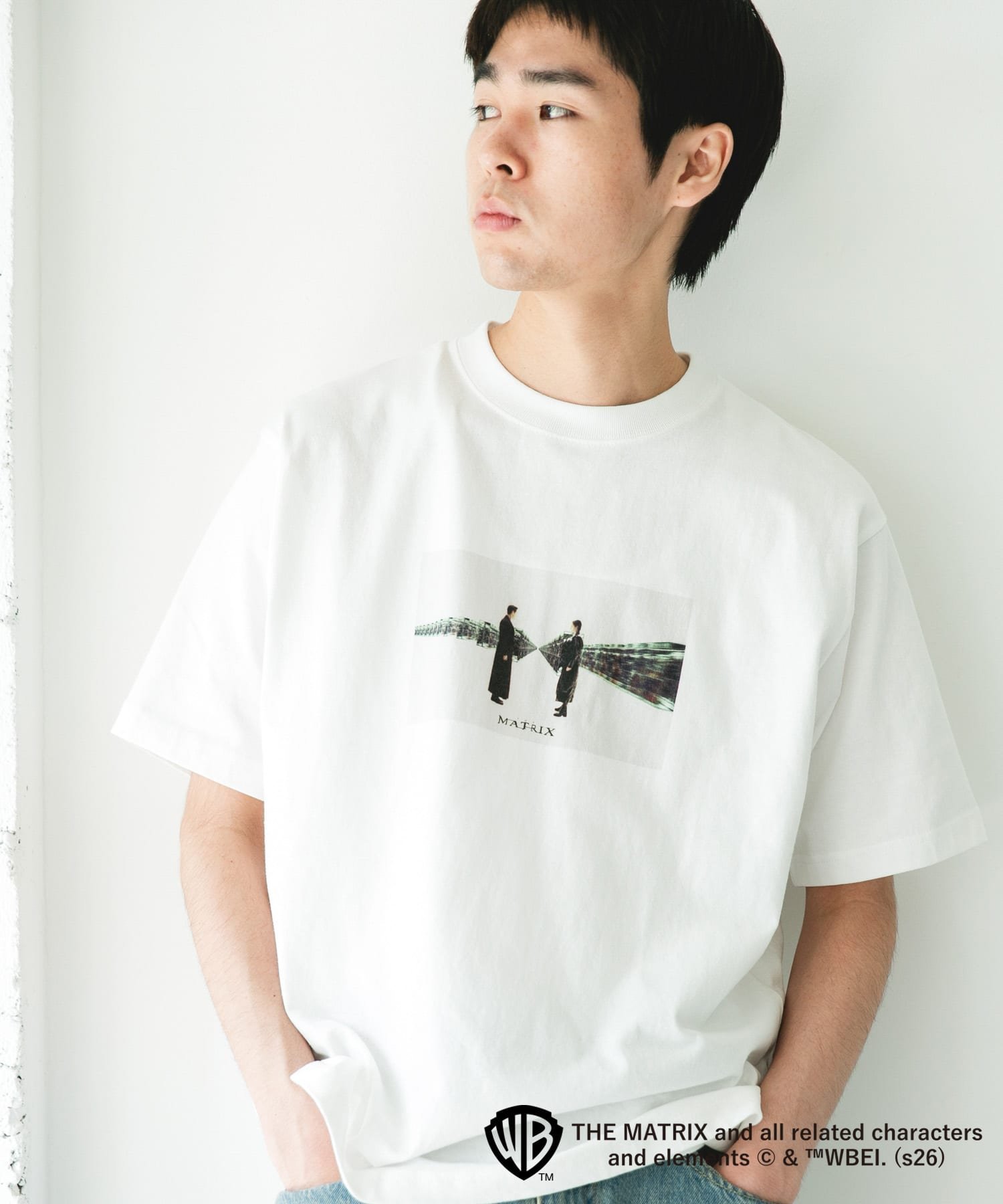 THE MATRIX SHORT-SLEEVE T-SHIRTS アーバンリサーチドアーズ トップス カットソー・Tシャツ ホワイト