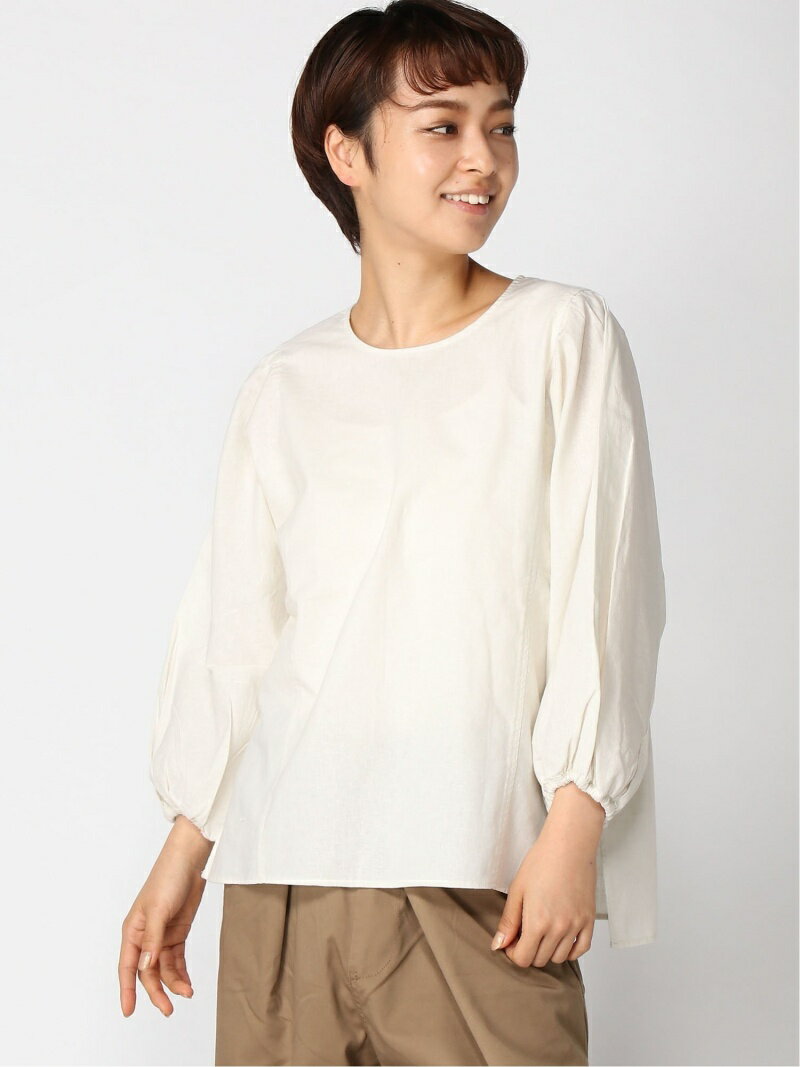 【SALE／70%OFF】niko and ... (W)ボリュソデブラウス ニコアンド トップス シャツ・ブラウス ホワイト カーキ ブルー イエローのサムネイル