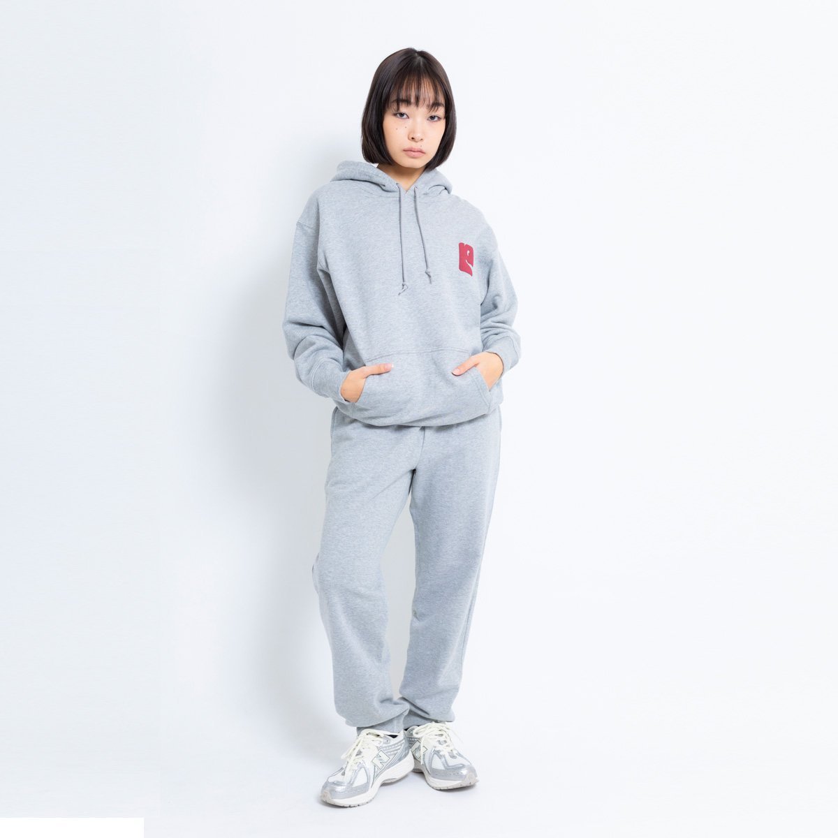 atmos pink atmos pink Foam Print Sweat Pants GRAY アトモス パンツ その他のパンツ グレー