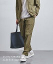 【SALE/50%OFF】UNITED ARROWS ダントツ撥水 ノープリーツパンツ COZY -ウォッシャブル・ストレッチ- ユナイテッドアローズ アウトレ...