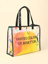 【SALE／44%OFF】BENETTON (UNITED COLORS OF BENETTON.) BENETTON/(W)レディス バッグ ニッキー バッグ トートバッグ ブラック ホワイト