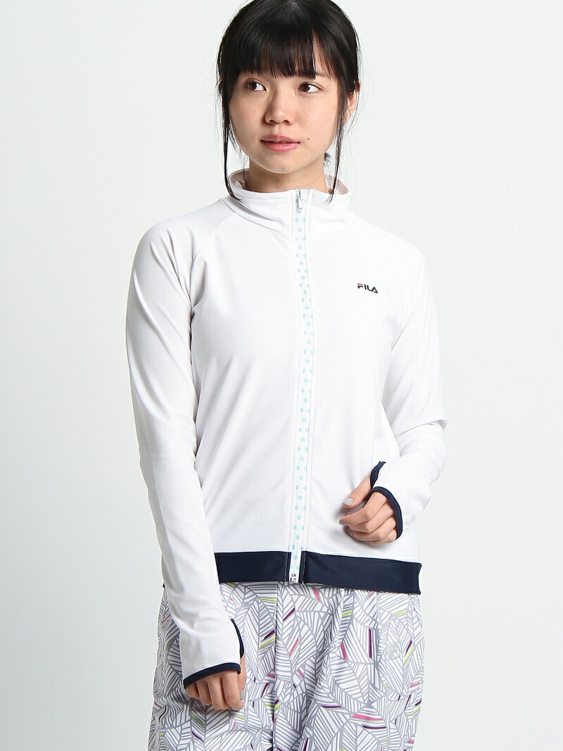 【SALE／46%OFF】FILA (W)FILA 水陸両用ラッシュガード ニッキー 水着・スイムグッズ ラッシュガード ホワイト ブラック ネイビー ピンク