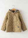 SHIPS KIDS 【SHIPS KIDS別注】LAVENHAM:クレイドン キルティング ジャケット(120~140cm) シップス ジャケット・アウター その他のジャケット・アウター ブラウン ネイビー【送料無料】