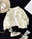 aimoha KIDS 【aimoha-KIDS-】キッズ総柄カジュアルシャツ アイモハ トップス シャツ・ブラウス ベージュ