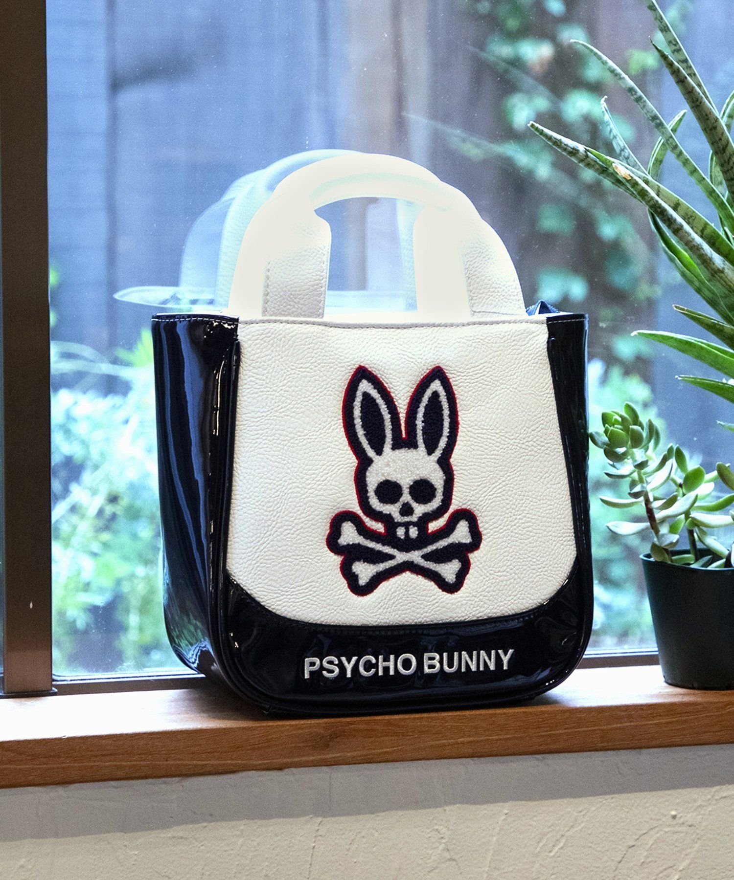 [GOLF]ラウンドバッグ EXCLUSIVE EDITION サイコバニー バッグ ショルダーバッグ ホワイト ネイビー