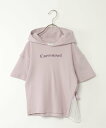 【SALE/50%OFF】ikka 【キッズ】サイドプリーツTパーカー(120~160cm) イッカ トップス カットソー・Tシャツ ベージュ パープル