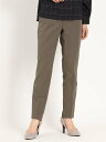 【SALE/54%OFF】m.f.editorial ダブルクロス テーパードパンツ キャメル(セットアップ可能) タカキュー スーツ・フォーマル スーツパンツ...