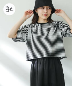 【SALE／9%OFF】SENSE OF PLACE 『一部WEB限定カラー』USAコットンクロップドTシャツ(半袖) センス オブ プレイス トップス カットソー・Tシャツ ホワイト ブラック イエロー ベージュ