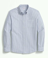 BROOKS BROTHERS コットン オックスフォード キャンディストライプ フライデーシャツ ブルックス ブラザーズ トップス シャツ・ブラウス ピンク ブルー グリーン