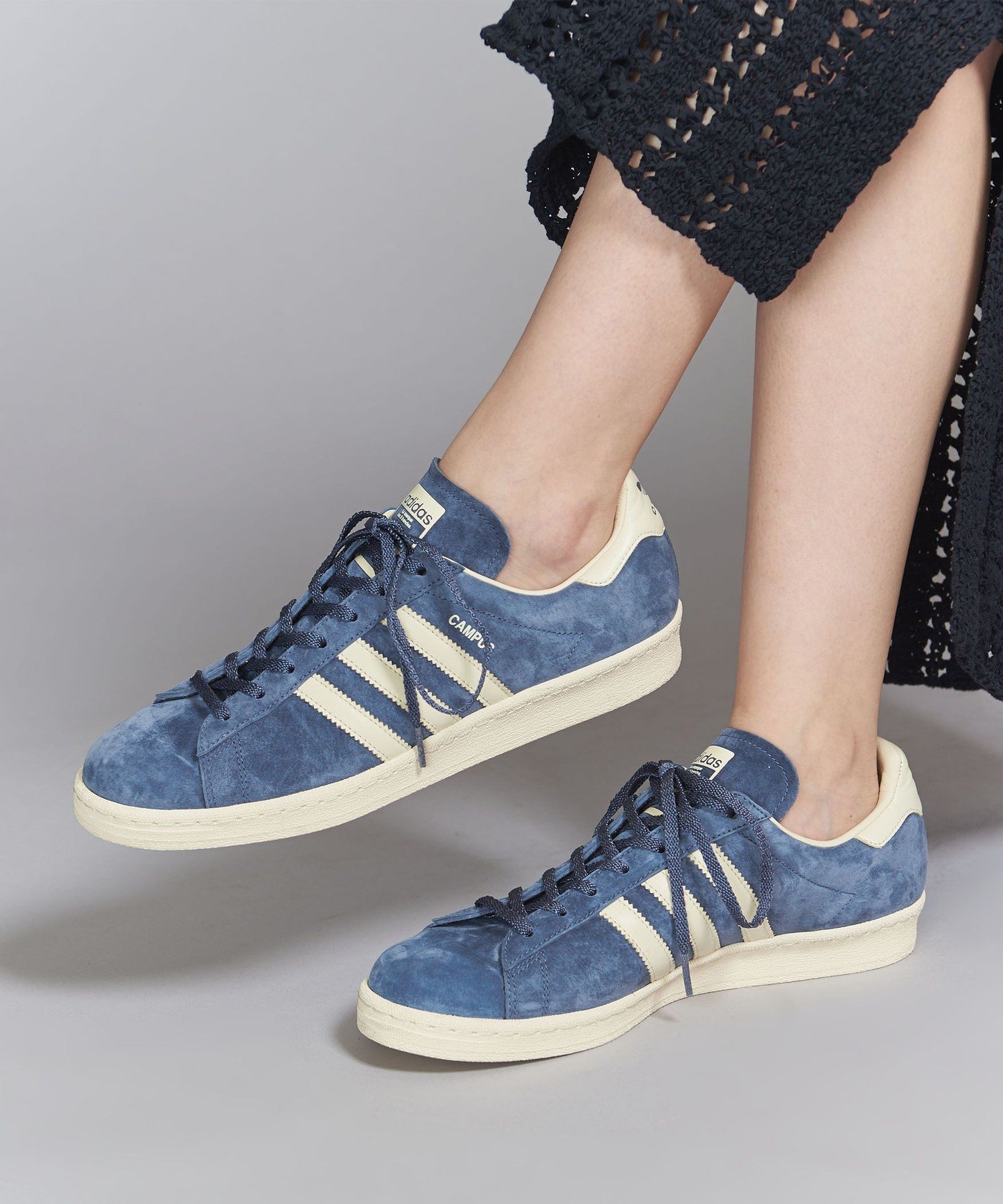 BEAUTY&YOUTH UNITED ARROWS 【別注】＜adidas Originals＞CAMPUS 80s/スニーカー ビューティー＆ユース　ユナイテッドアローズ シューズ・靴 スニーカー ブルー【送料無料】