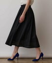 GRACE CONTINENTAL シアーメッシュスカート グレースコンチネンタル スカート ロング・マキシスカート ブラック ベージュ【送料無料】