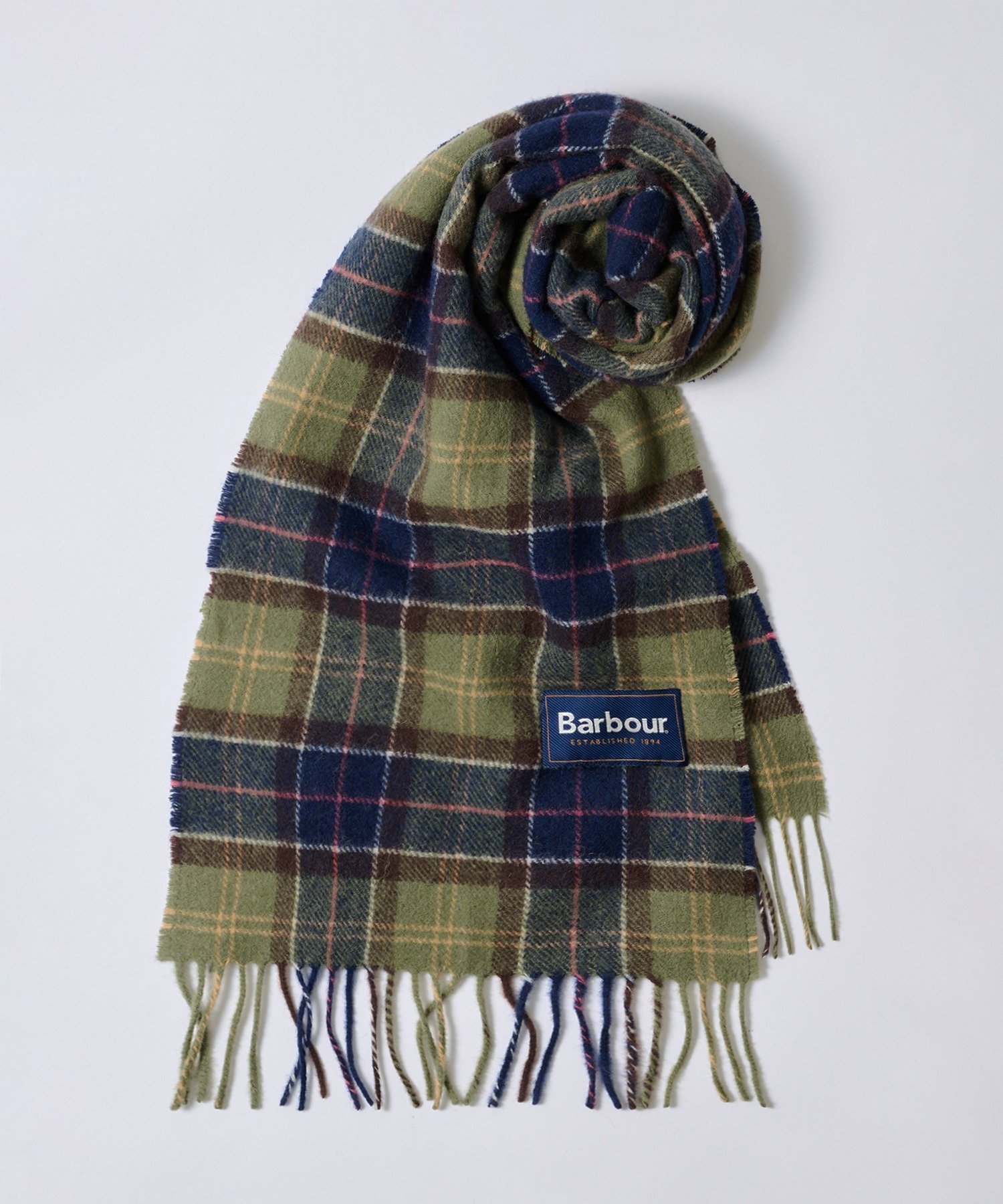 【SALE／5%OFF】Barbour Barbour/barbour tartan lambswool scarf マフラー セットアップセブン ファッ..