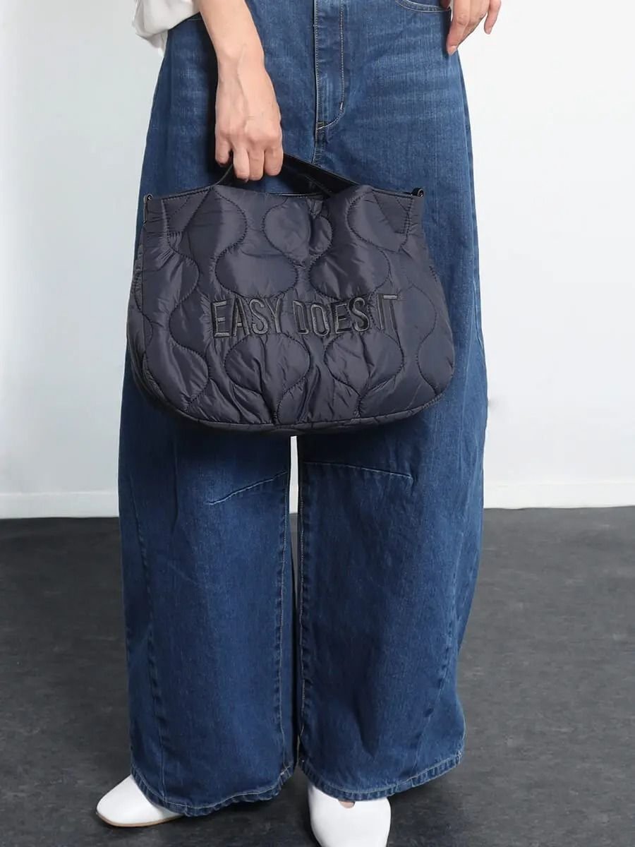 CLOVE 2wayキルティングミニバッグ ラシュッド バッグ ショルダーバッグ グレー ネイビー【送料無料】