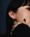Demi-Luxe BEAMS Demi-Luxe BEAMS / 3粒パール x パールピアス デミルクス ビームス アクセサリー・腕時計 その他のアクセサリー・腕時計 ゴールド【送料無料】