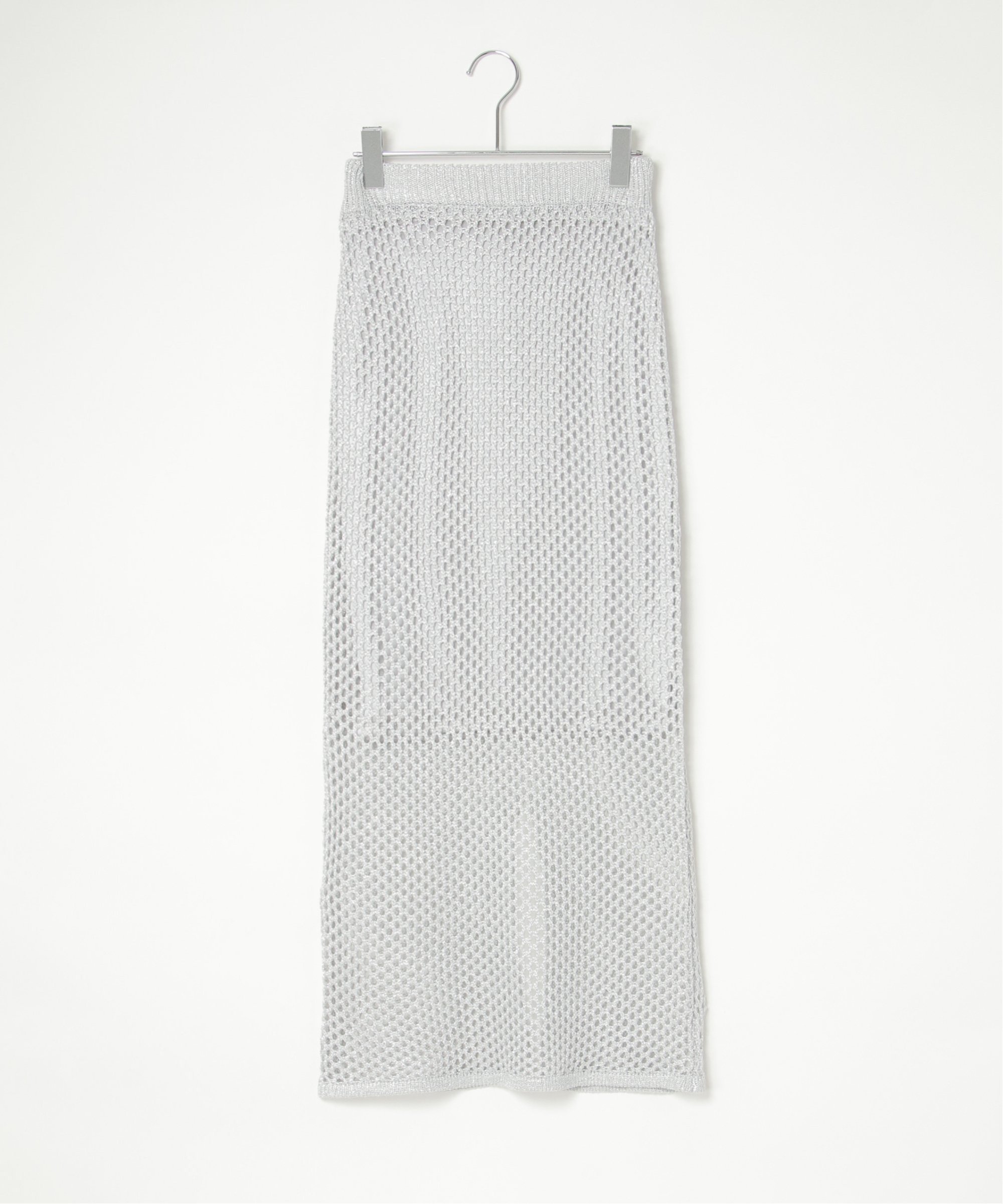 楽天Rakuten Fashion【SALE／6％OFF】VENCE share style Ladys ラメリリヤーンスカート ヴァンス エクスチェンジ スカート ロング・マキシスカート グレー ホワイト ブラック【送料無料】