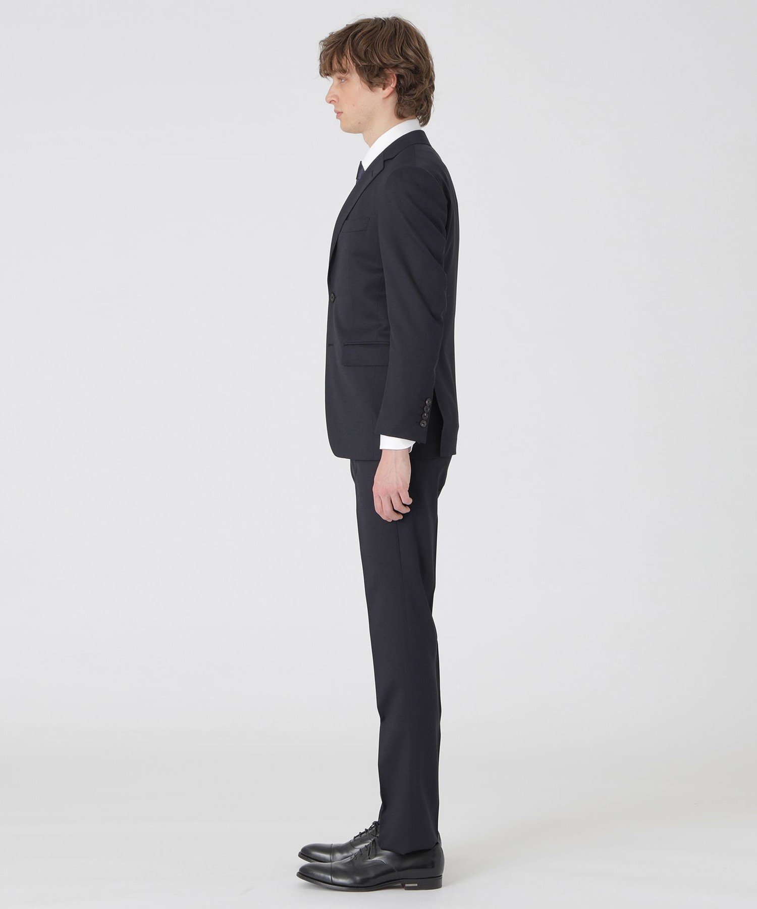 【SALE／47%OFF】BLACK LABEL CRESTBRIDGE ネイビーソリッドスーツ ブルーレーベル / ブラックレーベル・クレストブリッジ スーツ・フォーマル セットアップスーツ ネイビー【送料無料】