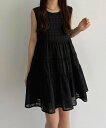 【SALE/27%OFF】JUNOAH callautia シアーチェックティアードチュニック ジュノア トップス シャツ・ブラウス ホワイト ブラック【送料無料】