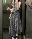 SPIGA バイヤスイレギュラーヘムノースリーブワンピース スピーガ ワンピース・ドレス ワンピース【送料無料】