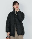 【SALE/50%OFF】BEAMS HEART WOMEN ブライト タフタ ブルゾン ビームス アウトレット ジャケット・アウター ブルゾン・ジャンパー ブラック ブラウン【送料無料】