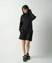 BACKYARD FAMILY ラッシュガード 2WAYハーフZIP セットアップ ローラ 水着・スイムグッズ ラッシュガード ブラック