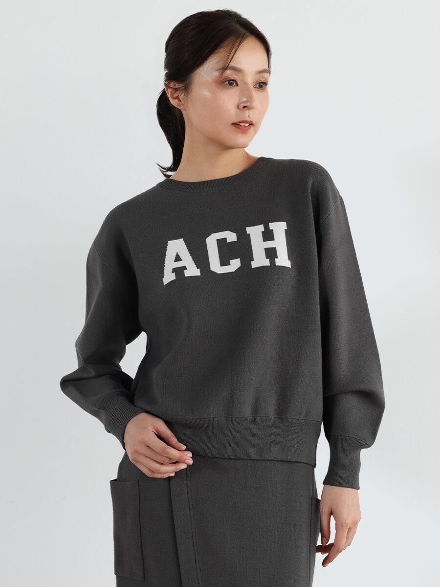 CLOVE 2wayダブルジップニット ラシュッド トップス ニット グレー ホワイト ブラック【送料無料】