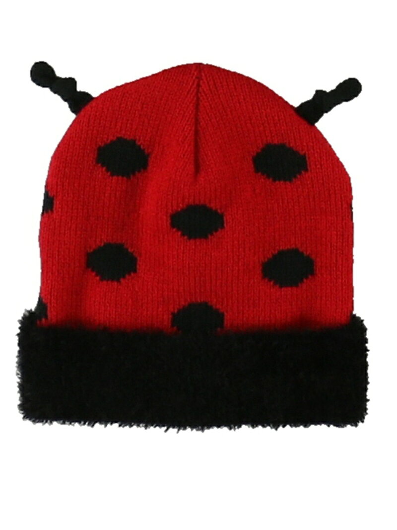 Insect Collection (K)てんとうむしちゃん触覚ニットキャップ キッズ インセクトコレクション ファッション雑貨 その他のファッション雑貨 レッドのサムネイル