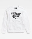 G-Star RAW yVbvzUNISEX FOXY BOXY SWEAT/I[o[TCYOtBbNSXEFbg W[X^[D gbvX XEFbgEg[i[ zCgyz