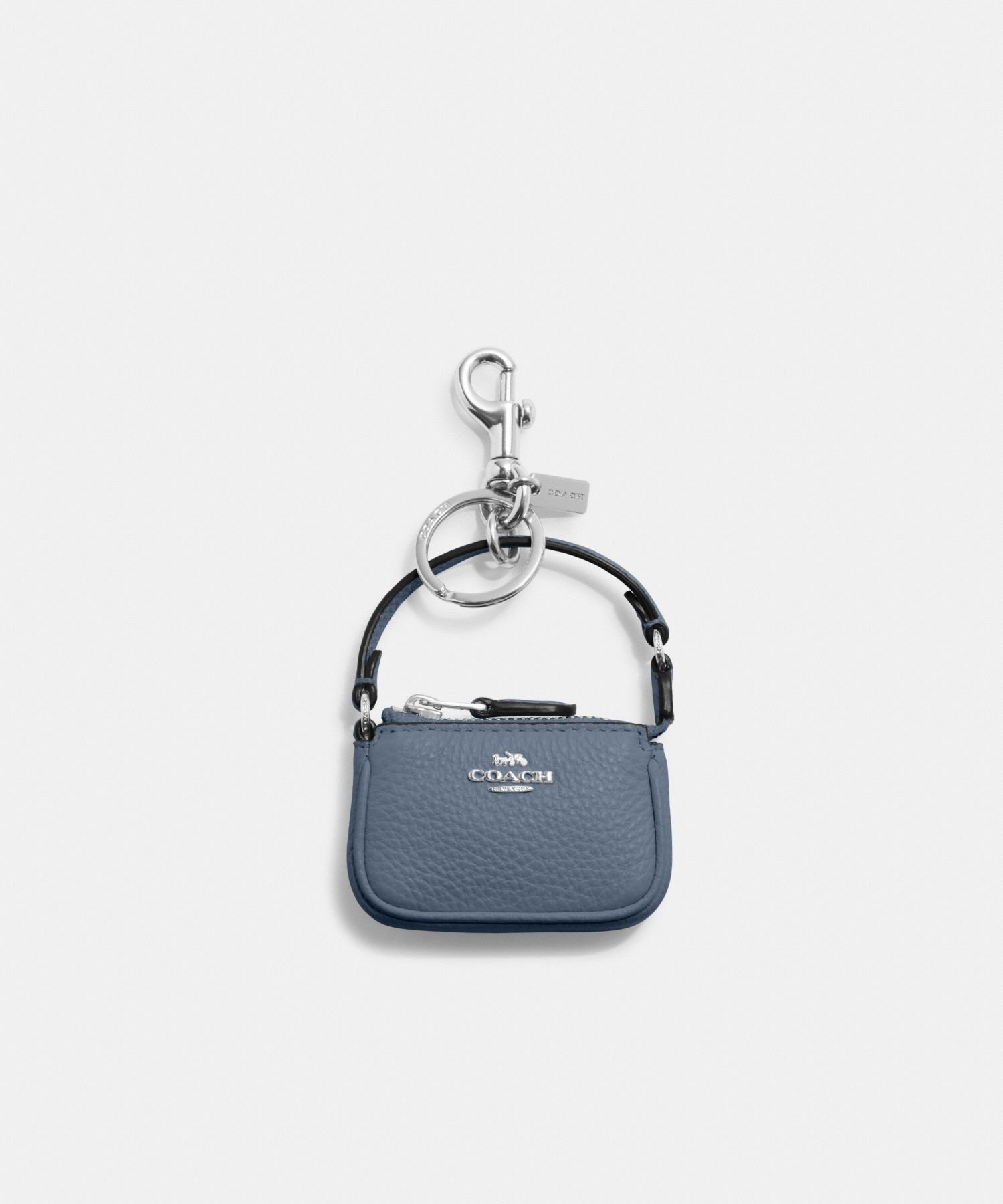 【SALE／77%OFF】COACH OUTLET ミニ ノリータ バッグ チャーム コーチ　アウトレット ファッション雑貨 チャーム・キーチェーン ブルー【送料無料】