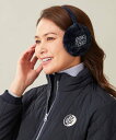 23区GOLF 【WOMEN】【防寒 】フェイクファー イヤーマフ ニジュウサンクゴルフ ファッション雑貨 イヤーマフ ネイビー ホワイト【送料無料】