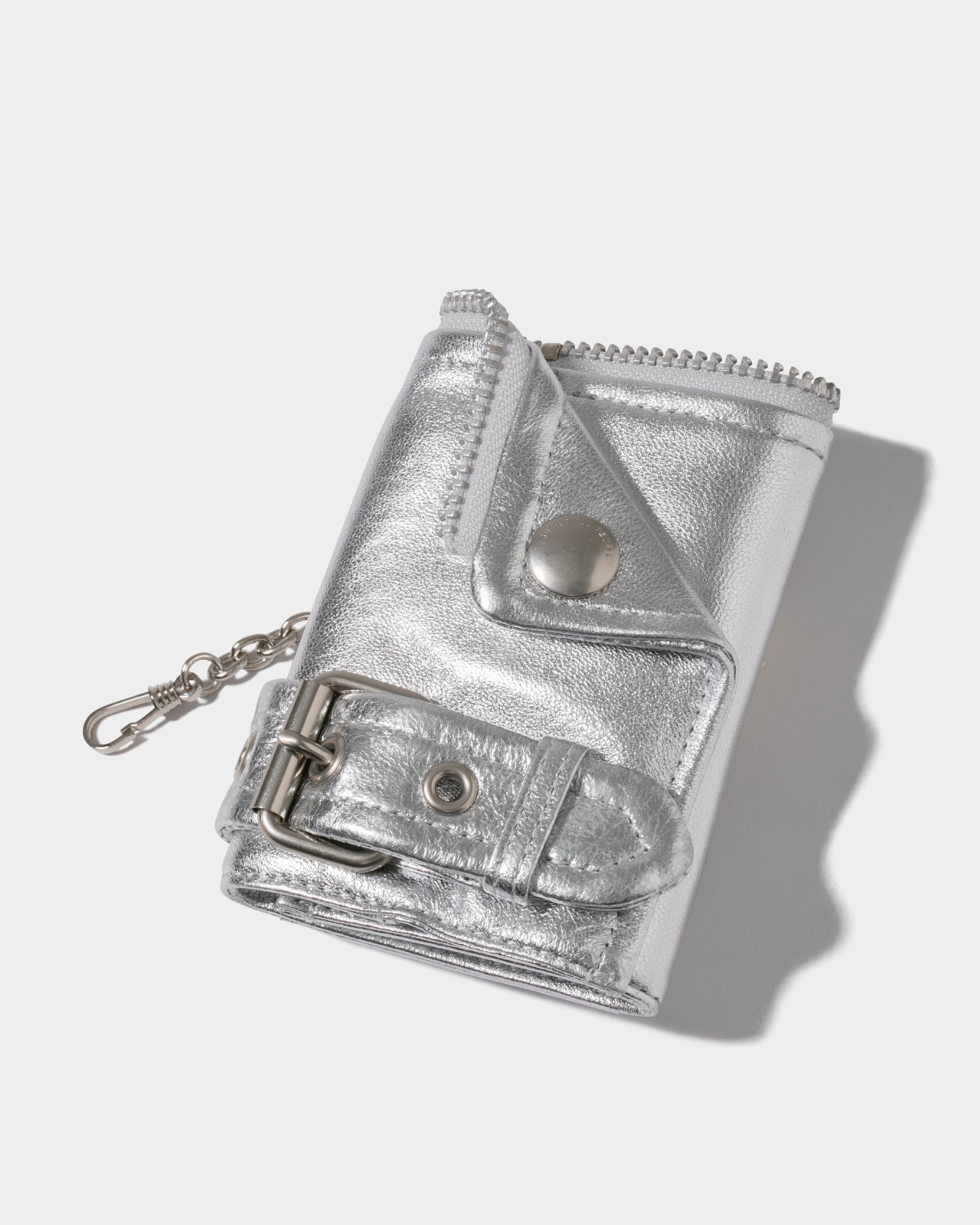 【SALE／40%OFF】beautiful people riders petit wallet ビューティフルピープル 財布・ポーチ・ケース 財布 シルバー【送料無料】のサムネイル