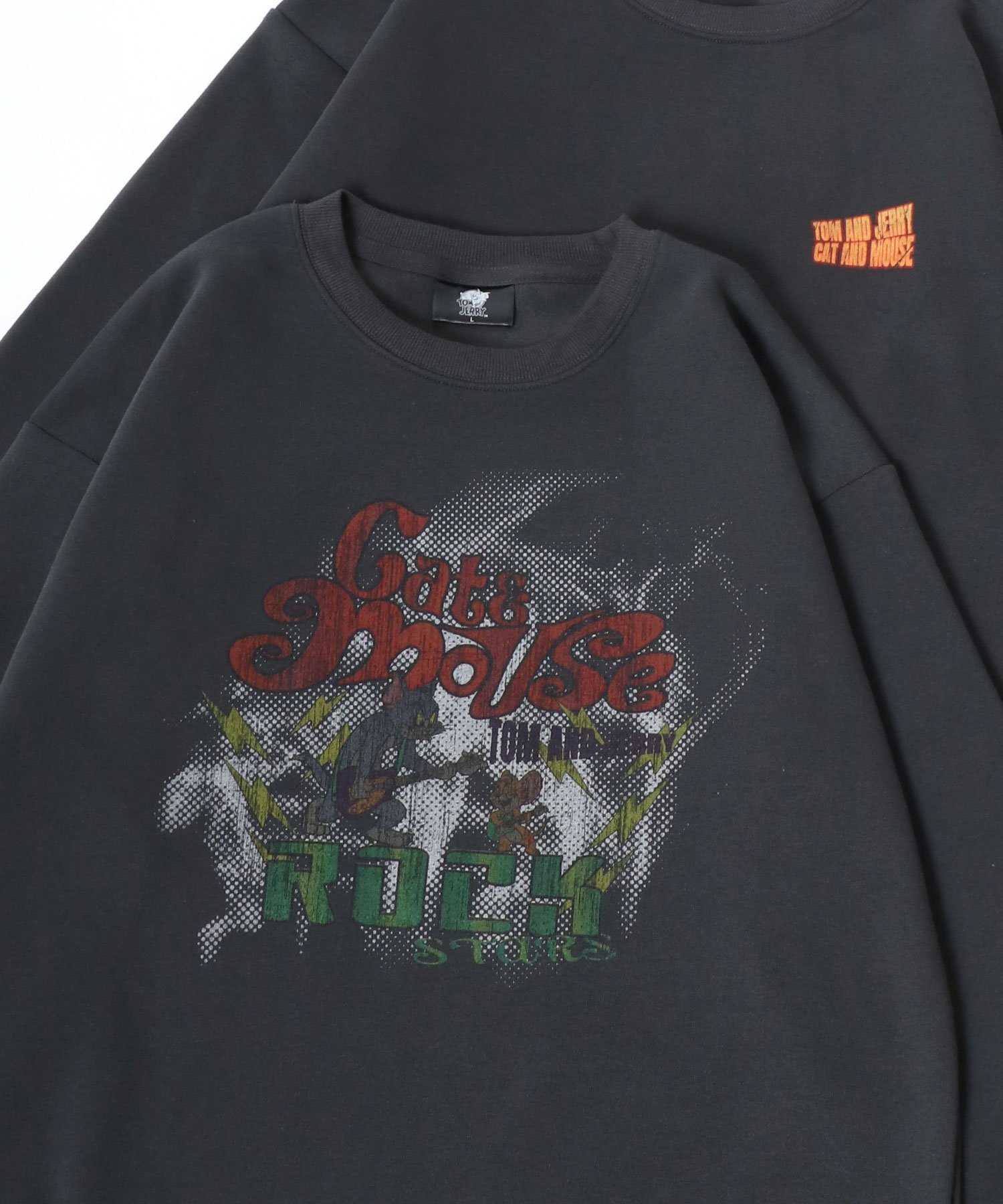 【SALE/9%OFF】トムとジェリー Tom and Jerry トムとジェリー トレーナー メンズ スウェット 裏起毛 ピグメント マルカワ トップス スウ...