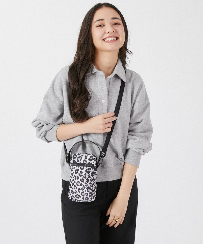 LeSportsac 【公式】レスポートサック ショルダーバッグ 3505HC19 LeSportsac レスポートサック バッグ ショルダーバッグ グレー【送料無料】のサムネイル