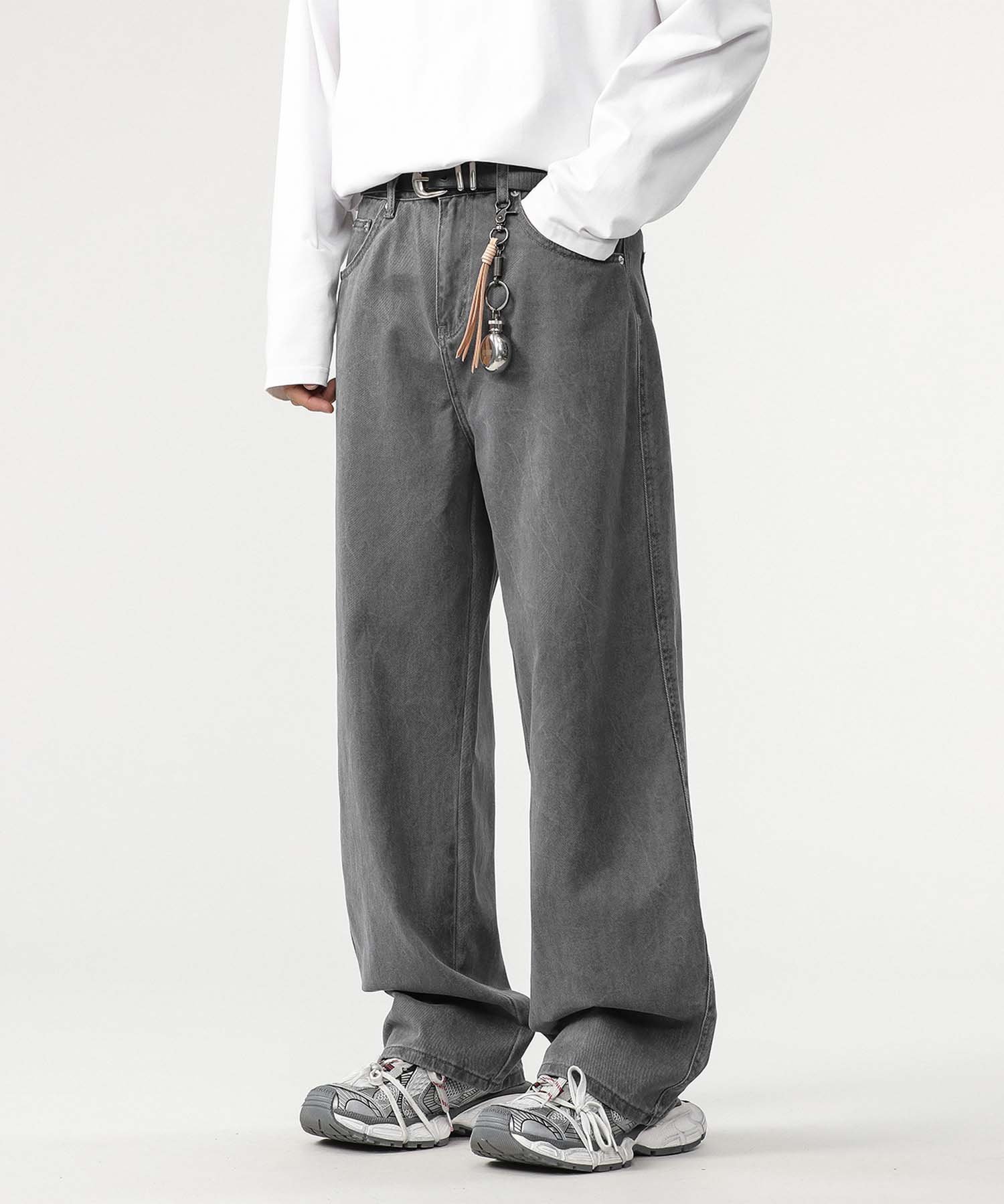 【aimoha neo】Urban Baggy Jeans アイモハ パンツ ジーンズ・デニムパンツ グレー