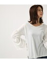 【SALE/60%OFF】AZUL by moussy バックリボントップス アズールバイマウジー カットソー【RBA_S】【RBA_E】