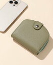 FReePLACe FReePLACe/(W)ラウンド 折りたたみ財布 ミニョントレフル ルームヨンマルサンセレクティッド 財布・ポーチ・ケース 財布 ブラウン...