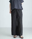【SALE/20%OFF】Sonny Label 『WEB限定』ドットプリントイージーパンツ サニーレーベル パンツ その他のパンツ【送料無料】