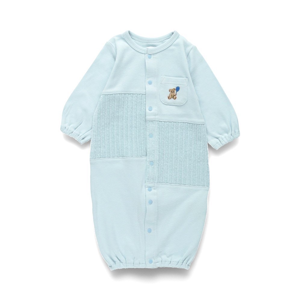 branshes ワンポイント刺しゅう2WAYカバーオール ブランシェス マタニティウェア・ベビー用品 ロンパー..