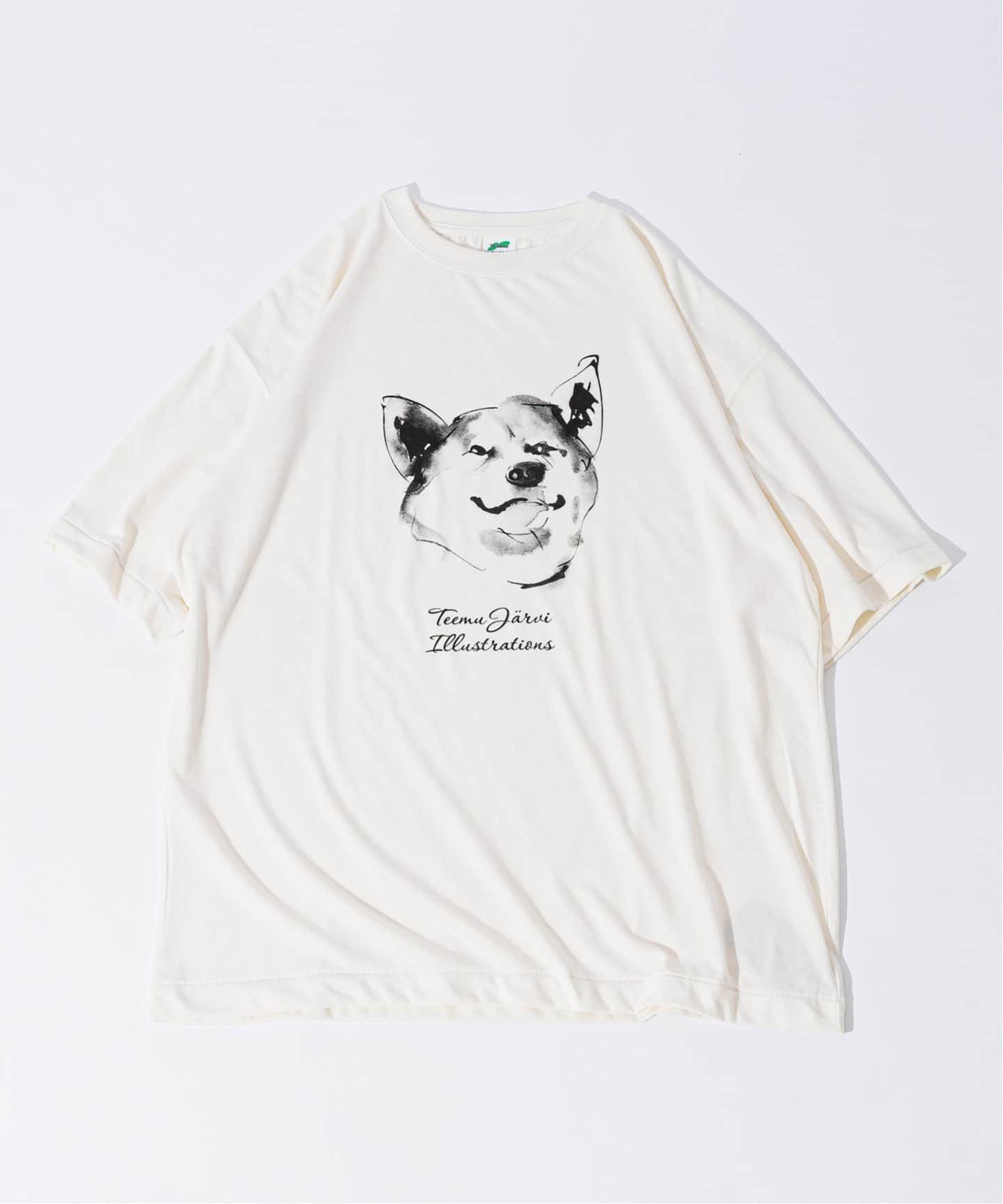 【SALE／40%OFF】417 EDIFICE 【Teemu Jarvi / テームヤルヴィ】別注 DOG Tシャツ HAPPY フォーワンセブン エディフィス カットソー Tシャツ ブラウン