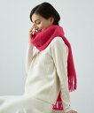 【SALE/60%OFF】ANAYI モヘヤストール アナイ ファッション雑貨 マフラー・ストール・ネックウォーマー グリーン ピンク【送料無料】