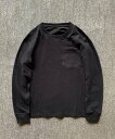 【SALE/20%OFF】aimoha MENS aomoha MEN クルーネック長袖Tシャツ アイモハ トップス カットソー・Tシャツ ブラウン ネイビー ホワイト ブラック