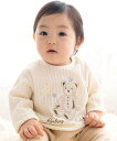 fillot de bebe reduction 【お揃い】ケーブルニットクマパッチ長袖Tシャツ(70~90cm) ベベ オンライン ストア マタニティウェア・...
