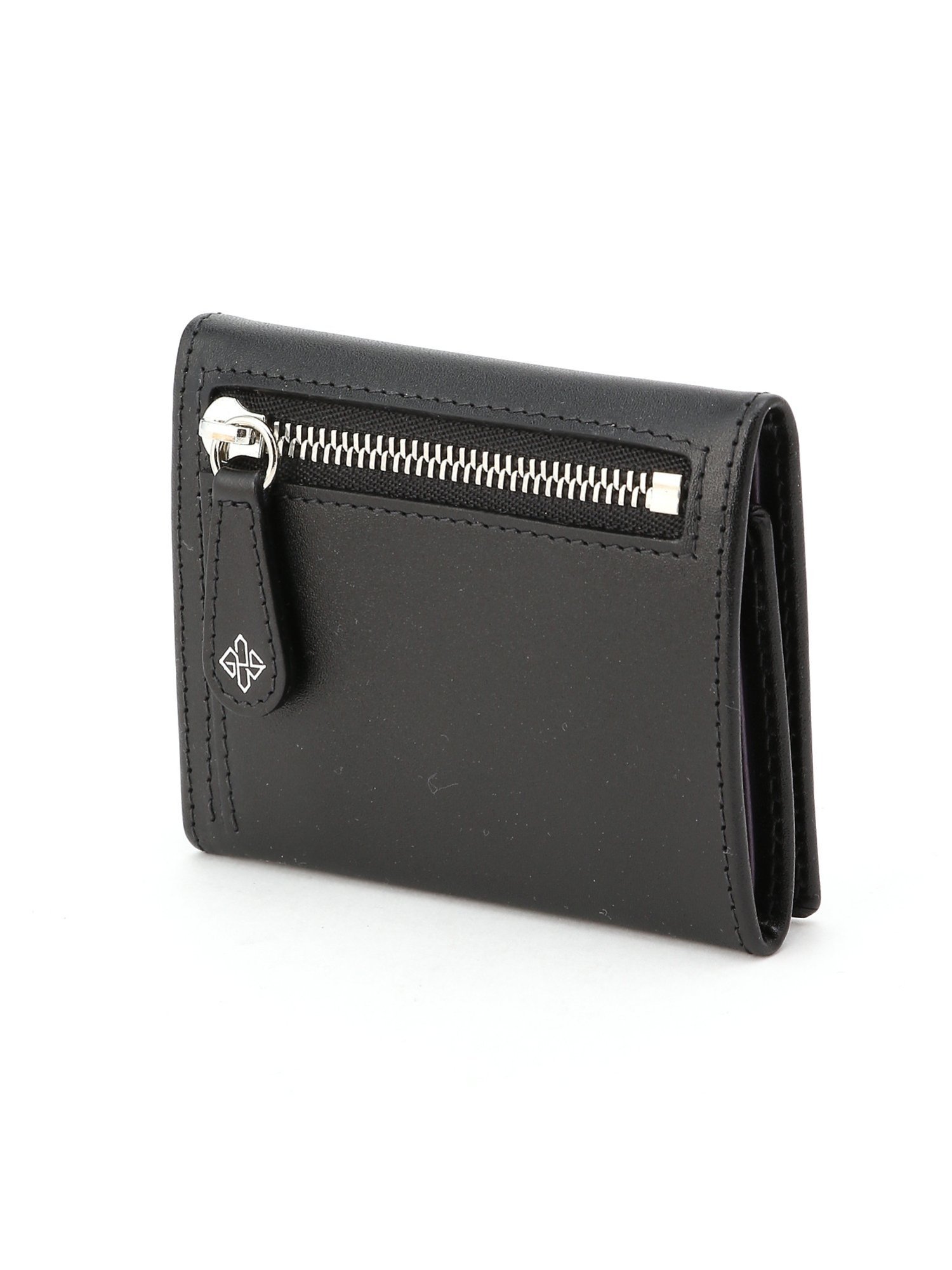 ETTINGER 【公式】ST2183 三つ折り財布ジップポケット付き エッティンガー 財布・ポーチ・ケース 財布 ブラック【送料無料】