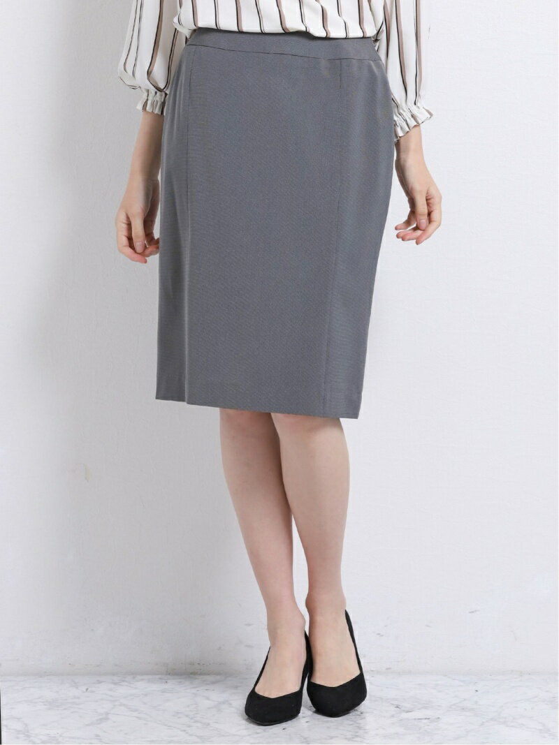 【SALE／56%OFF】m.f.editorial トラベスト/TRABEST タイトスカート 白黒ピンヘッド(セットアップ可能) タカキュー スーツ・フォーマル スーツスカート