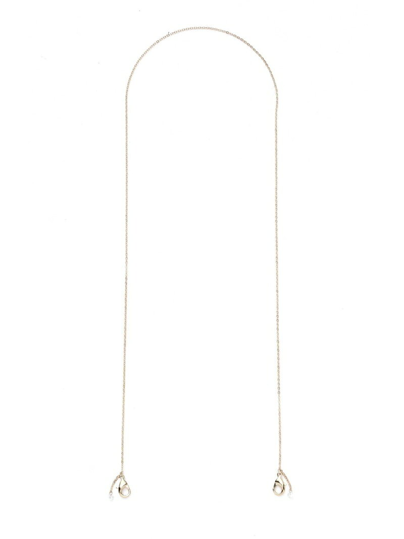 NATURAL BEAUTY BASIC スイングジュエルマスクチェーン ナチュラルビューティベーシック ファッション雑貨 マスク ゴールド シルバー