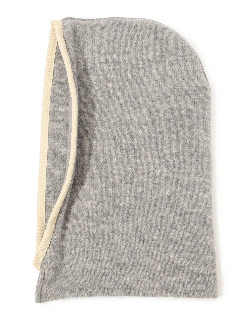 【SALE／40%OFF】TOMORROWLAND KIJIMA TAKAYUKI アルパカウール ニットフーディー トゥモローランド ファッション雑貨 マフラー・ストール・ネックウォーマー ブラック グレー【送料無料】
