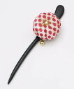カヤ 【カヤ】うららふくれかんざし アミナコレクション ヘアアクセサリー その他のヘアアクセサリー レッド イエロー