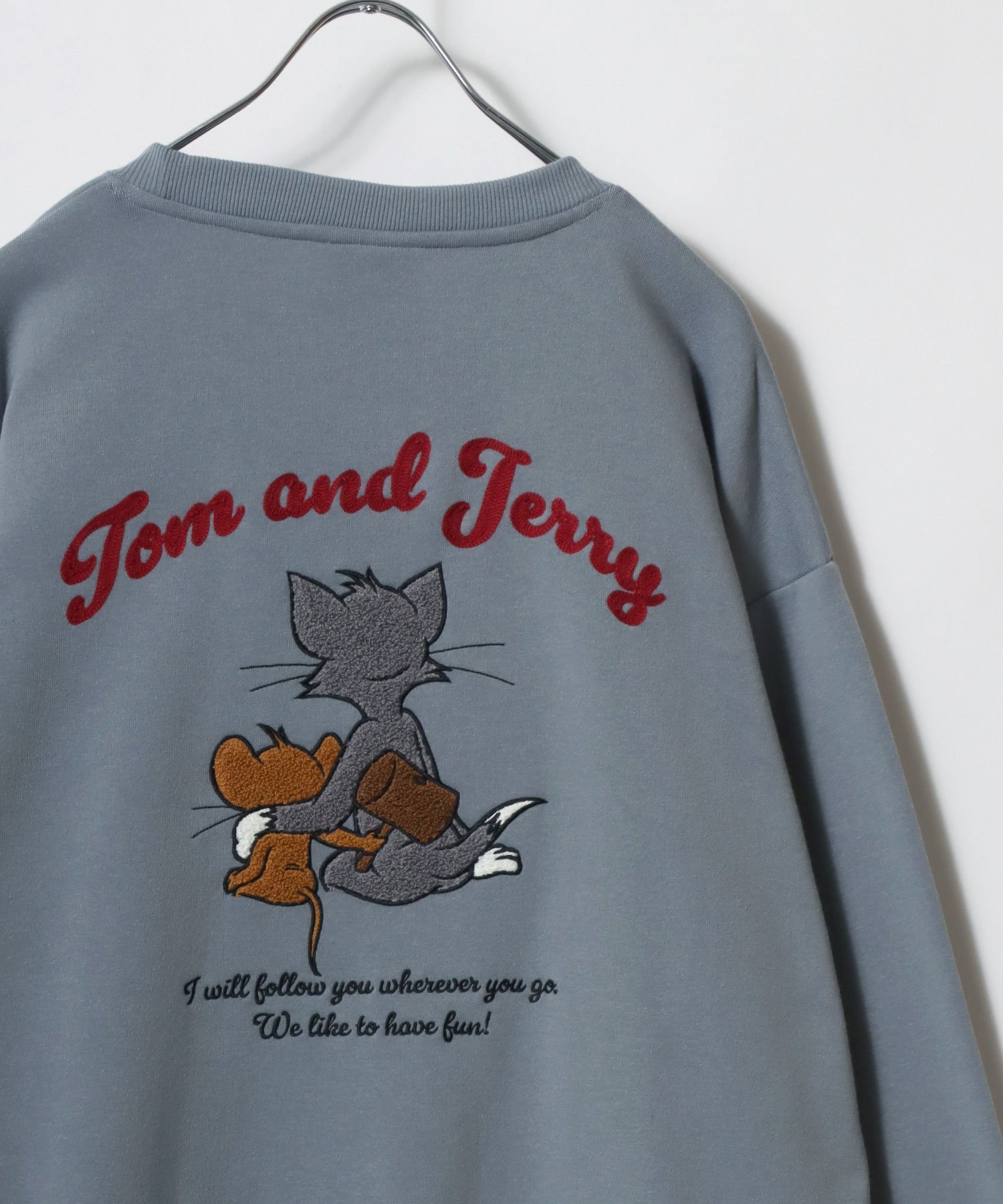 【SALE／18%OFF】トムとジェリー Tom and Jerry トムとジェリー トレーナー メンズ スウェット 裏起毛 オーバーサイズ マルカワ トップス スウェット・トレーナー ホワイト ブラウン ブラック ブルー グレー【送料無料】